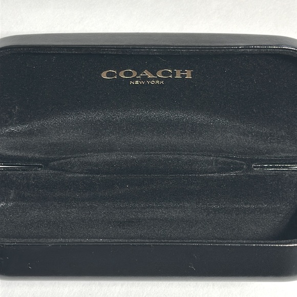 COACH || Black Eyeglass Case main image 5